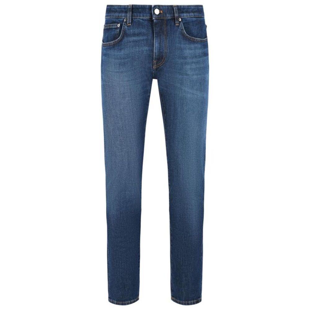 Pt05 'Swing' Dark Blue Stretch Denim Jeans Men